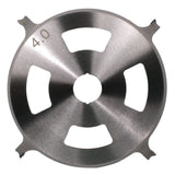 Torquata 8in Metric Dado Saw Blade Set 30mm Bore with Shims & Chippers, innovative metric width stacking set