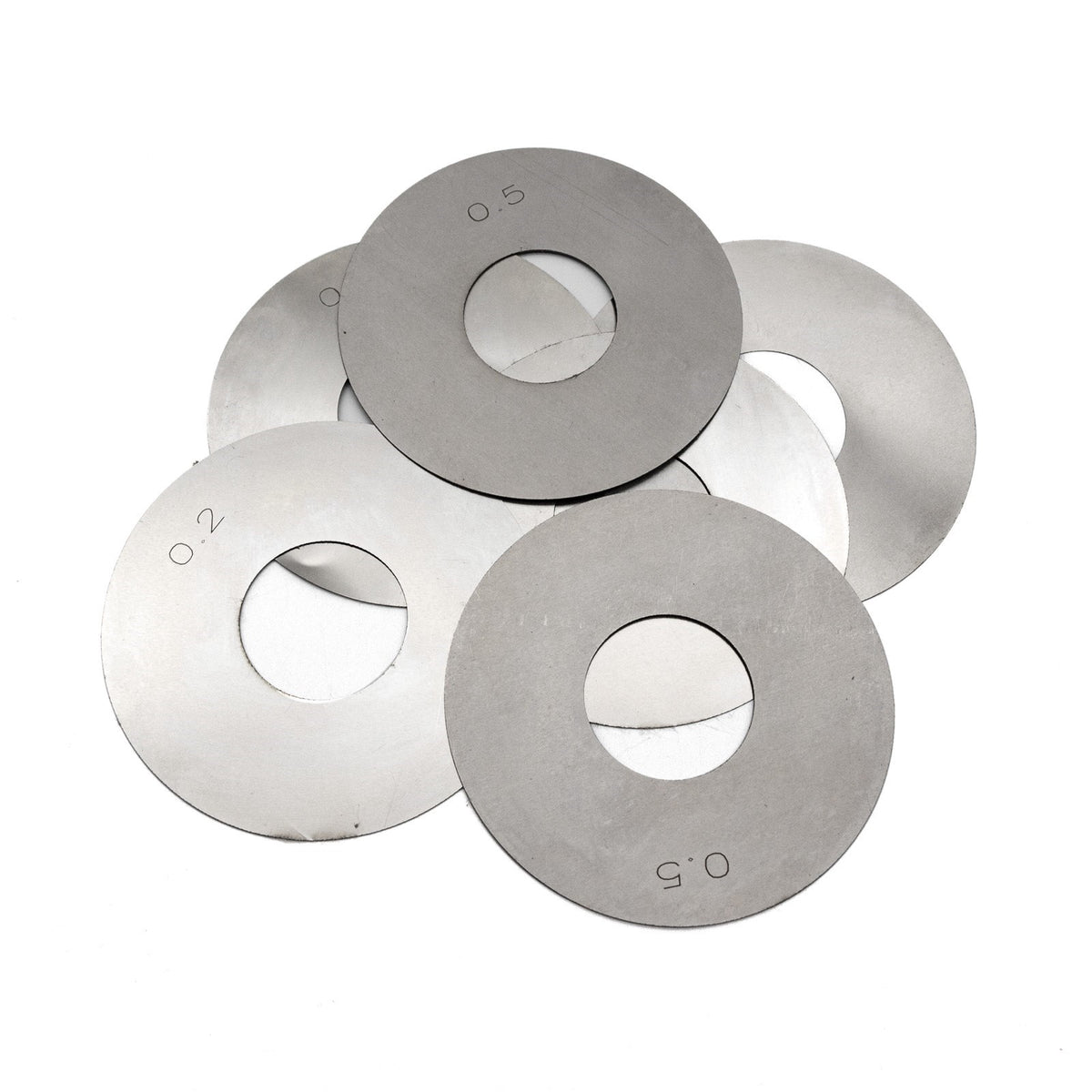 Torquata Set of 2 203mm Flat-Top Saw Blades with Shims, ideal for dado joints