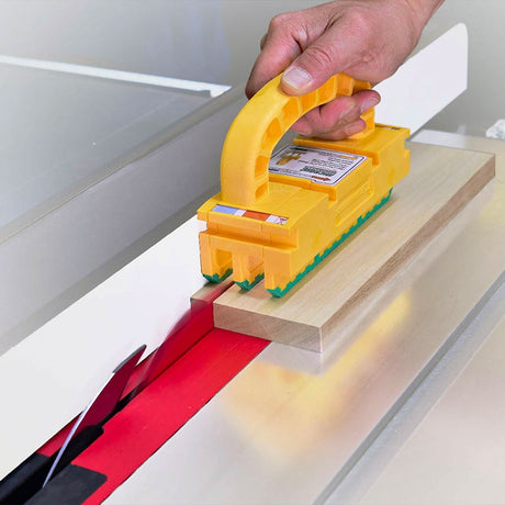 MicroJig GRR-Ripper 2GO Set of 2 in action on a table saw