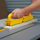 MicroJig GRR-Ripper 2GO set of 2 in use on table saw - Australian woodworking tools store