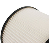 Sherwood Pleated Cartridge Filter for 1.5HP Dust Extractor, angle view, high filtration, 0.5 micron dust, Australian woodworking tools
