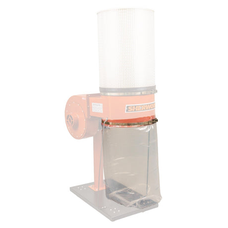 Sherwood 500mm Diameter Single-Stage Dust Extractor Plastic Collection Bag for 2HP & 3HP Units