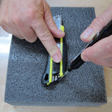 Dark grey Fastcap Kaizen Foam 57 x 1220 x 610mm insert for tool organization