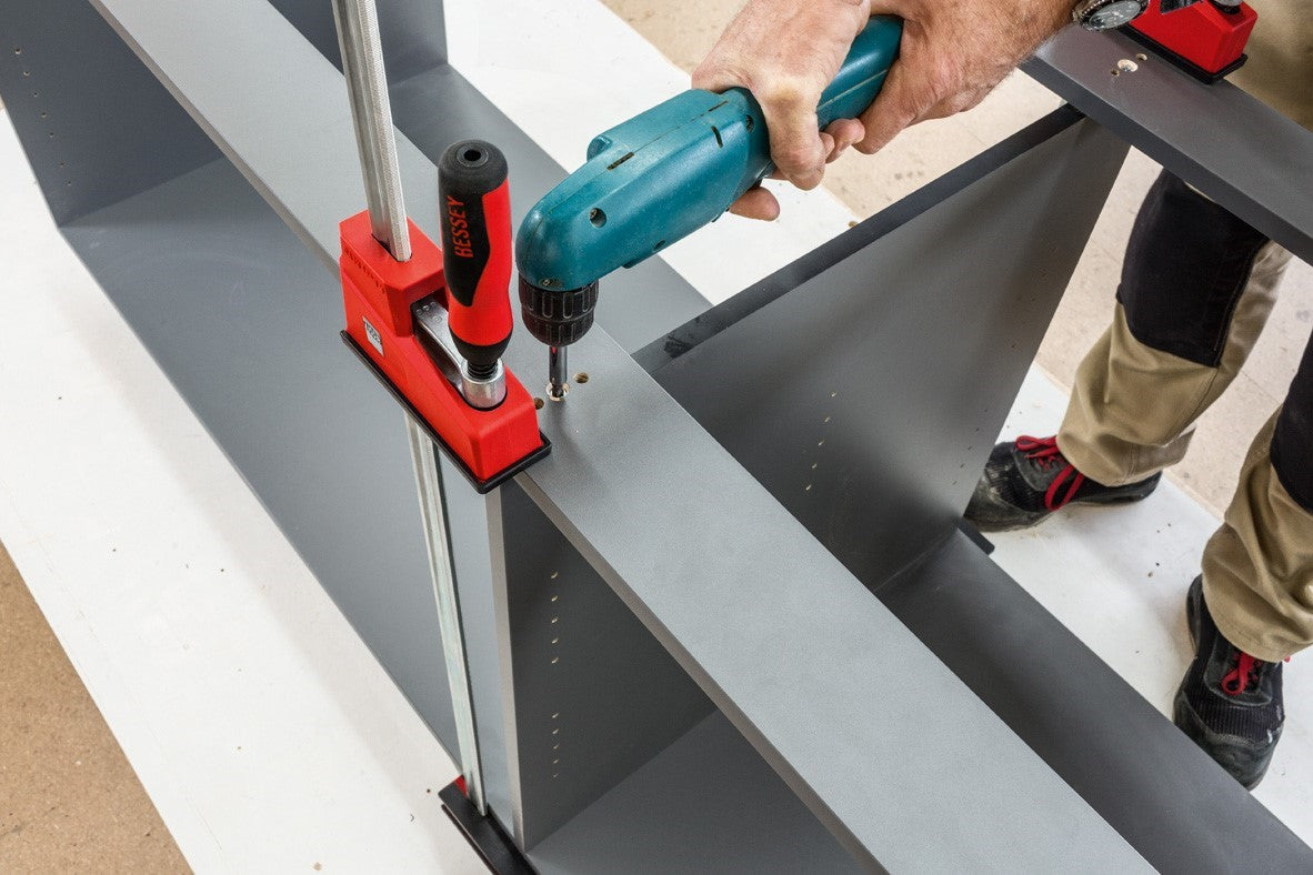 Bessey K-Body Revo Parallel Clamps 1250mm Panel Clamp in use on woodworking project
