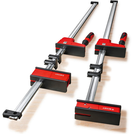 Bessey K-Body Revo Vario Clamps 1000mm Capacity, versatile clamping preparation with adjustable jaws
