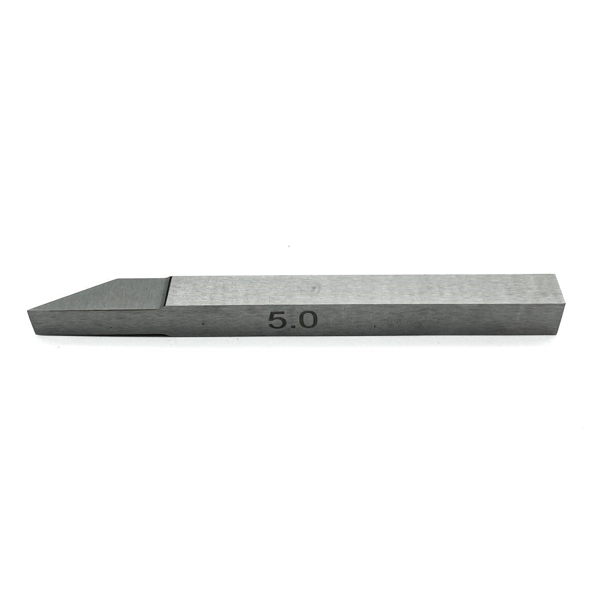 Melbourne Tool Company Set of 9 Metric & Imperial Blades for Small Router Hand Plane, angled view with blades displayed