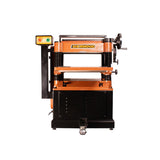Sherwood 20in Industrial Thicknesser with helical cutterhead, designed for precision woodworking in Australian workshops