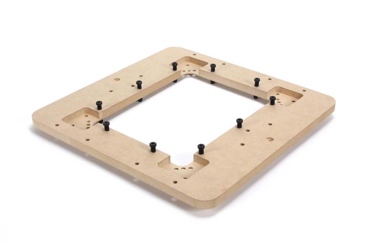 Incra CleanSweep Router Table Dust Collection Box Adaptor on white background
