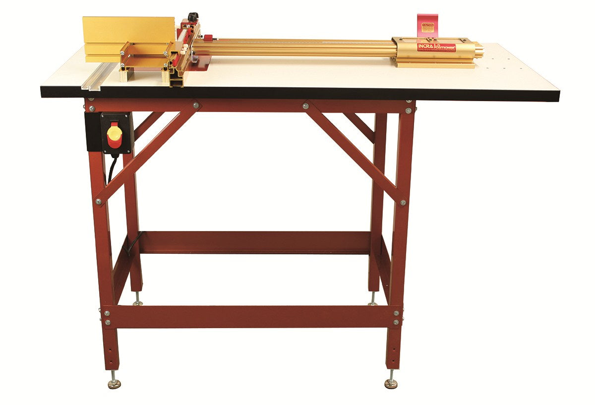 Australian made Incra LS Joinery Router Table Fence Positioner System 685mm Capacity woodworking tool in use