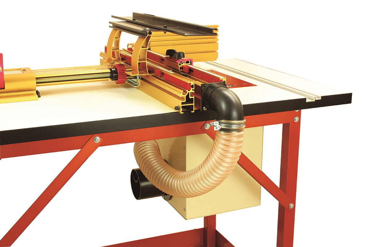 Incra LS Super System 635mm Combination Kit with Plunge Router Lift in woodworking workshop