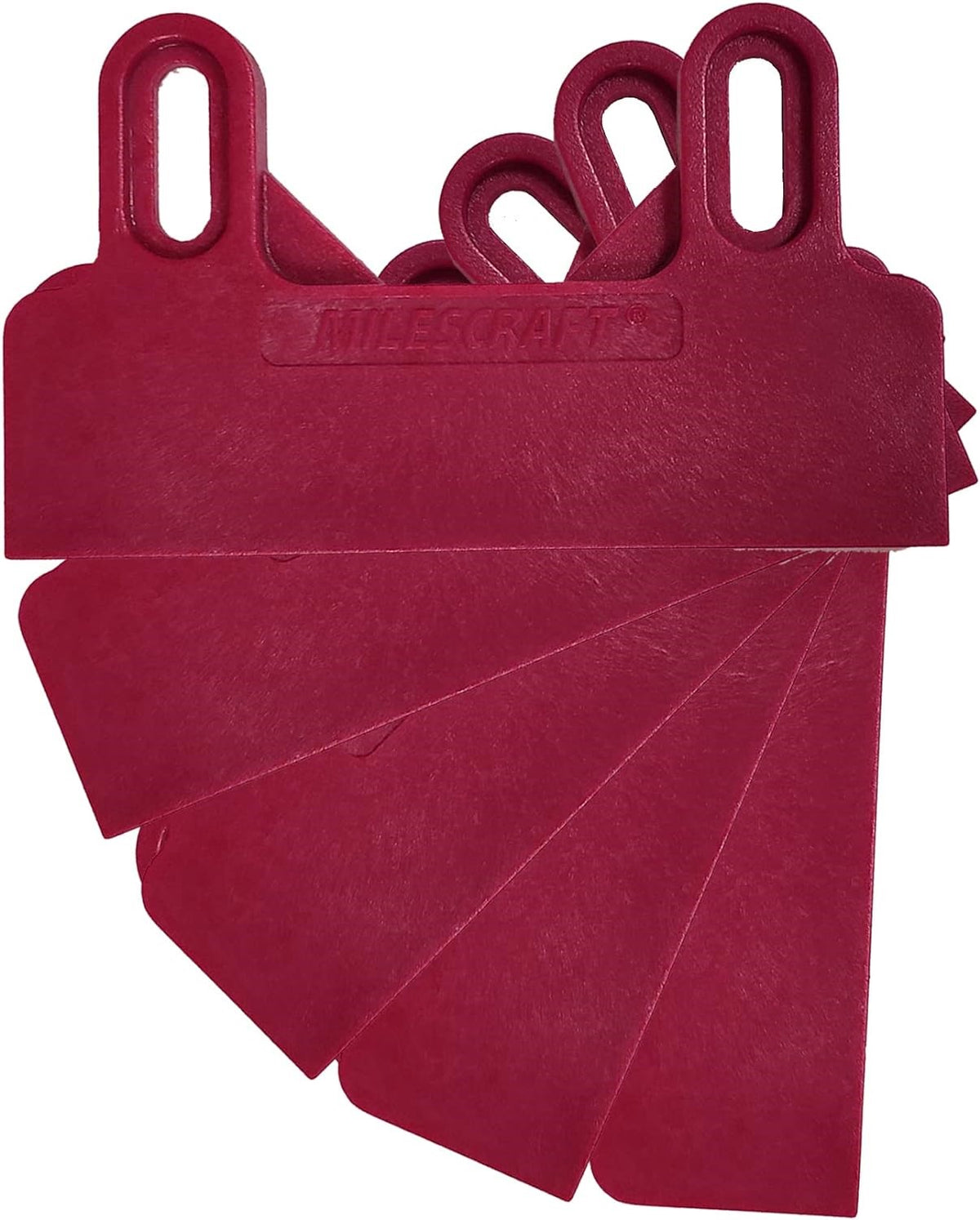 Milescraft GrabberPRO Replacement Heels Pack of 5 - Enhances precision for 1/8-inch cuts with adjustable sacrificial heels