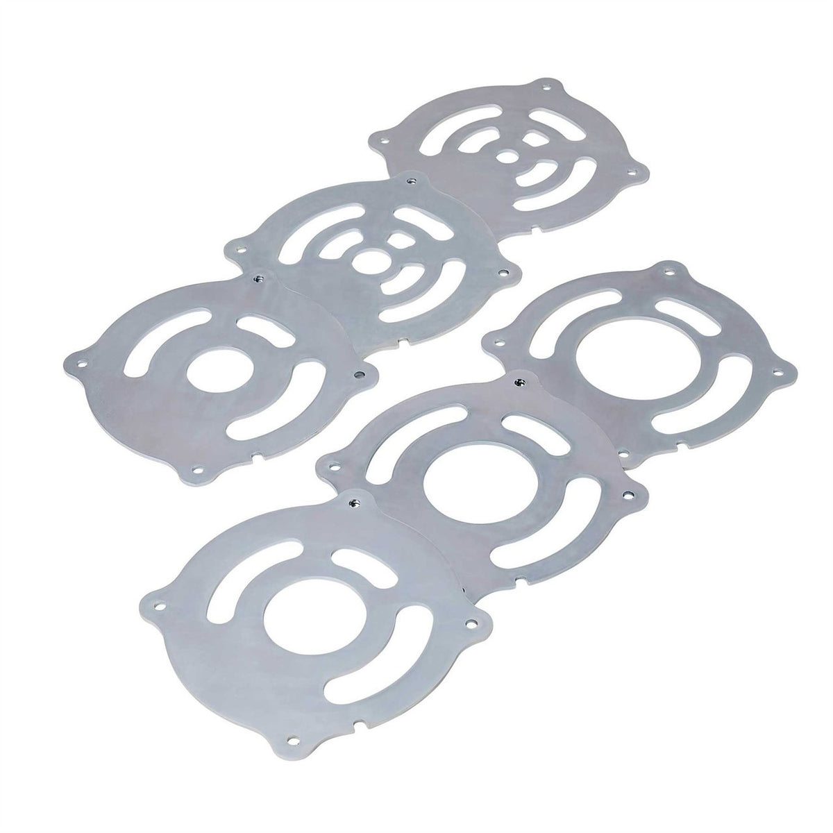 Incra CleanSweep MagnaLOCK Insert Ring Set for MAST-R-Lift II Plate in use with Router Table Dust Collection Box