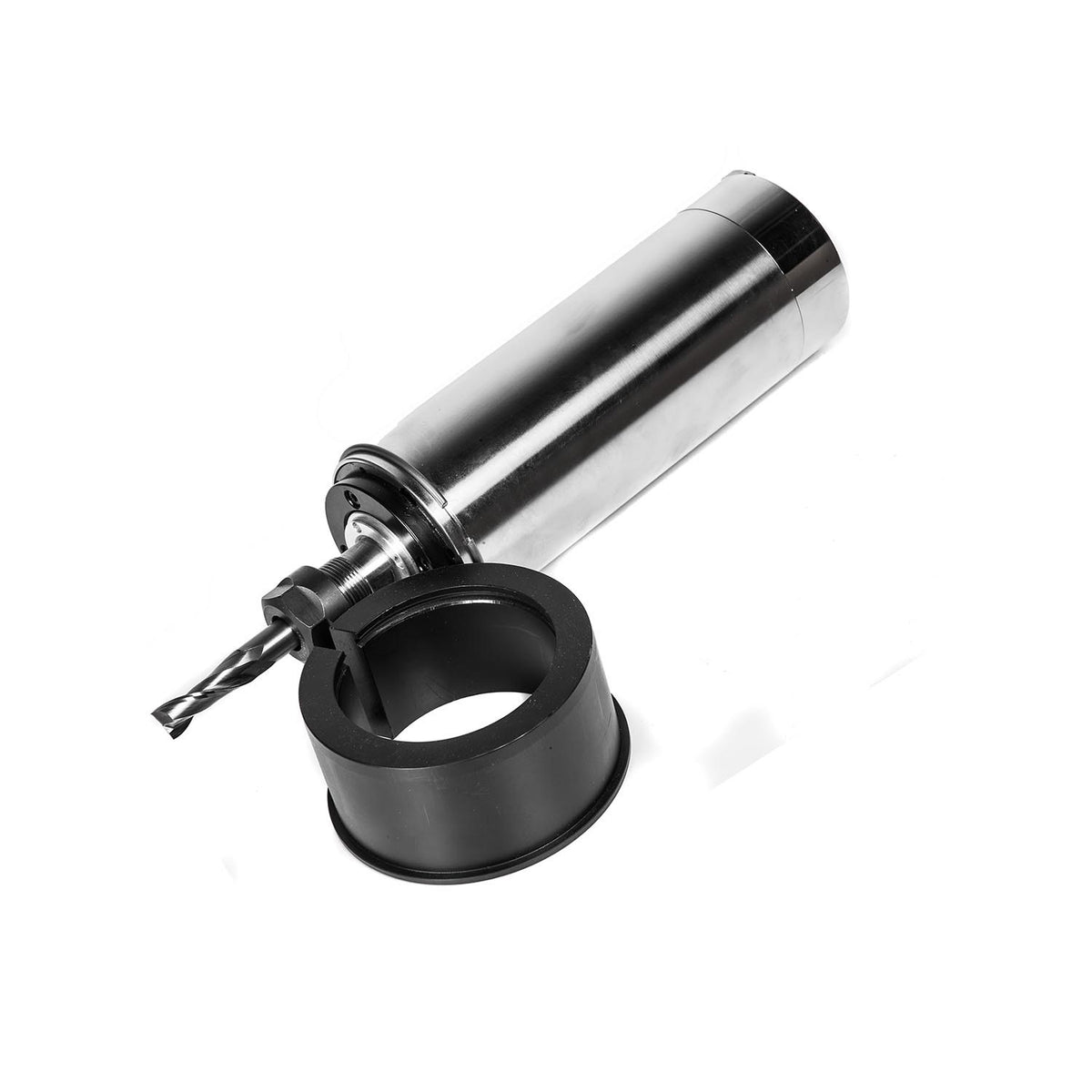 Sherwood Router Lift and Mounting Plate with Water-Cooled Motor Kit, side view showing precise height adjustment mechanism