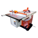 Sherwood Deluxe Cast Iron Router Extension Wing on Table Saw