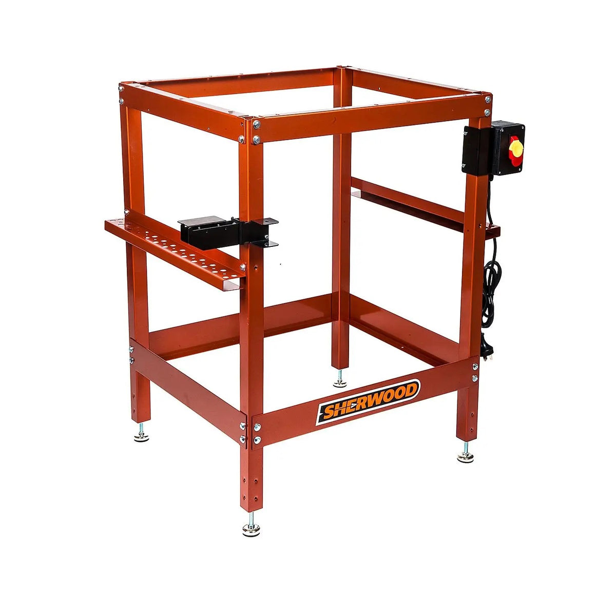 Sherwood Standalone Router Table Stand with Mitre Guide & Switch, sturdy construction and precise mitre guide