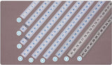 Incra Build-It System Lexan Scales, metric measurements on flexible tape