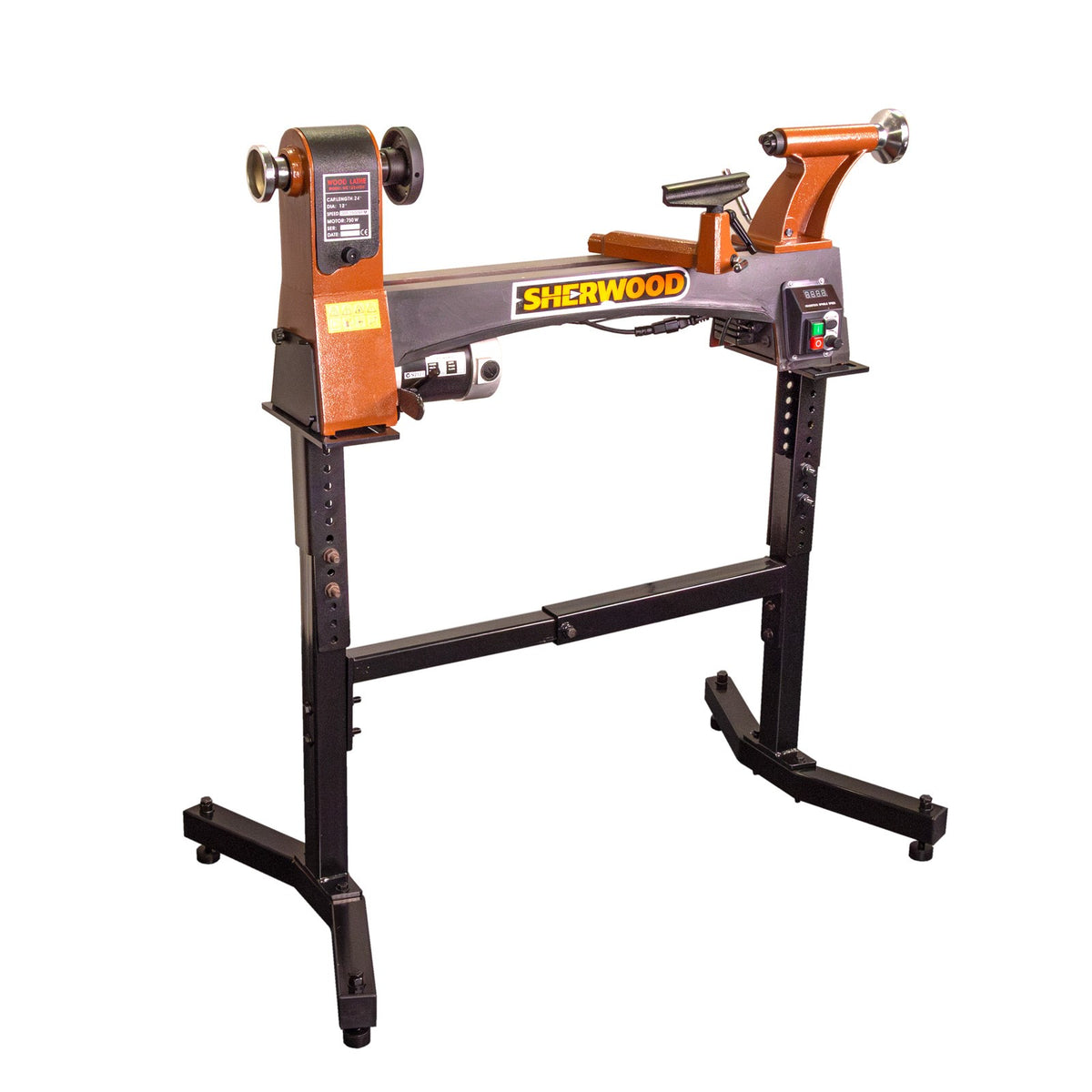 Sherwood Minimax Wood Lathe 305mm Swing - Versatile woodworking tool with stand for Australian woodworkers