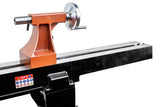 Sherwood Wood Lathe Bed Extension 550mm for SWL-1624-VF, extends spindle turning capacity to 1160mm