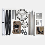Benchcrafted Machined Iron Hardware Set for Roubo Split Top Bench in Australian Woodworking Store