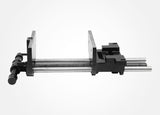 Pony Jorgensen Professional Rapid-Acting Woodworker's Vice showcasing cold-drawn steel twin guide bars and steel handles