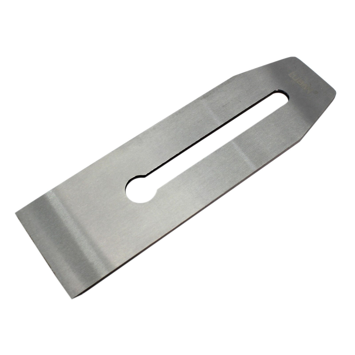 Luban Blade for No. 6 & No. 7 Bench Planes - Close-up of T-10 high carbon steel blade for woodworking