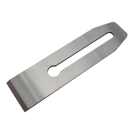 Luban T-10 high carbon steel replacement blade for No. 4 & No. 5 Hand Planes, angled view