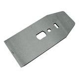 Luban Replacement Cap Iron for #6 & #7 Bench Planes - Official replacement part, dimensions 60 x 124 x 3.1mm