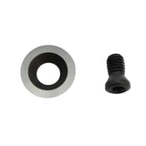 Large round tungsten carbide cutter for Torquata finisher wood turning tool, single cutting edge, fits TTKIT-200