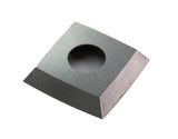 Torquata small radiused square carbide cutter for wood turning tool, ideal for rougher cuts