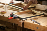 Bessey Heavy Duty Band Clamp with Vario Corners in action on woodworking project