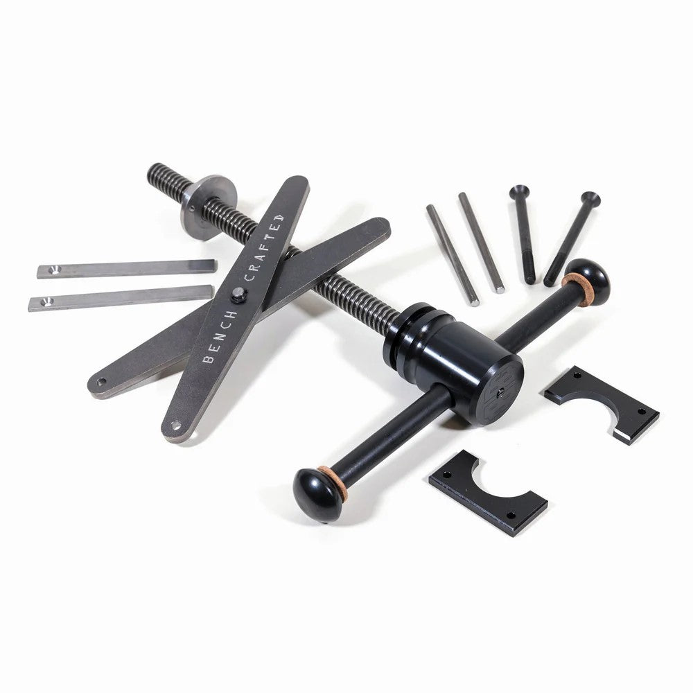 Benchcrafted Hi Vice portable vice hardware kit showcasing modern Australian woodworking innovation
