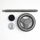 Benchcrafted Hi Vice portable vice mounting screw and handwheel in modern Australian woodworking design