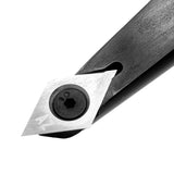 Crown Carbide Tip for Pro Detailer, ultra-sharp 93 HRC tungsten cutter, long-lasting edge