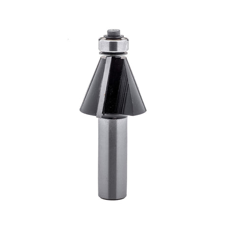 Torquata Chamfer Moulding Router Bits in action with a variety of angles