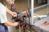 Bessey DuoKlamp set of 4 woodworking clamps in various sizes