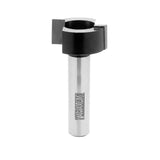 Torquata Pattern Following Morticing Router Bit 1/2in Shank for precise recess routing with chip ejection design