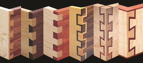 Australian woodworking tools store: Incra Template Library for Joinery Metric, with 25 metric templates for equally and variably spaced joints