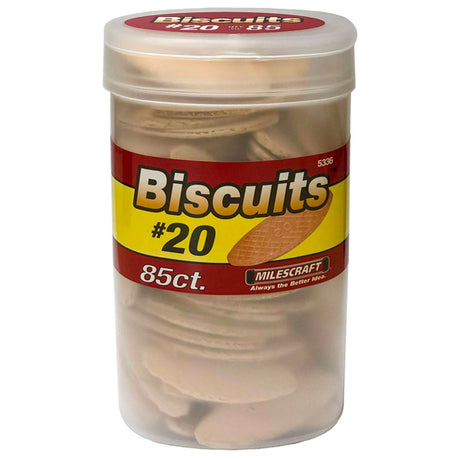 Milescraft #20 Biscuit Joiners creating precise joints for composite and solid timber woodworking projects