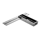 iGaging Set of 2 Double Squares with Metric & Imperial blades, precise layout tool with cast-iron base and satin ground blades