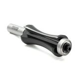 Torquata Half Bullnose Router Bit 80mm Radius 1/2in Shank in action crafting detailed round overs and profiles
