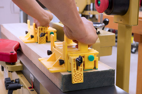 MicroJig Replacement Gravity Heels for GRR-Ripper - Enhances support and leverage, automatically retracts mid-board
