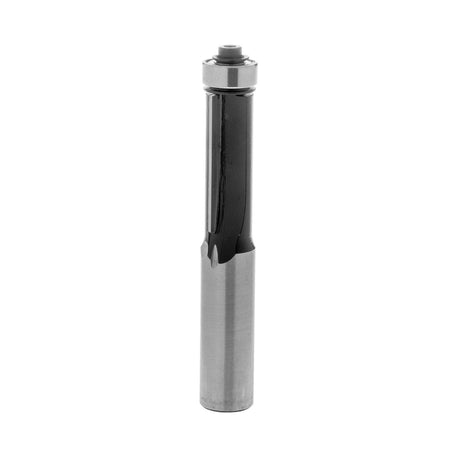 Torquata Standard Flush Cut Router Bit 15.9mm Diameter in action on timber jointing