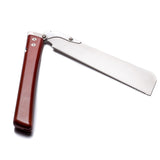 Folded Fugaku Kataba Japanese saw with compact design and protected blade