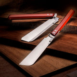 Compact Fugaku Kataba Folding Japanese Saw angled view showing foldable blade and handle design