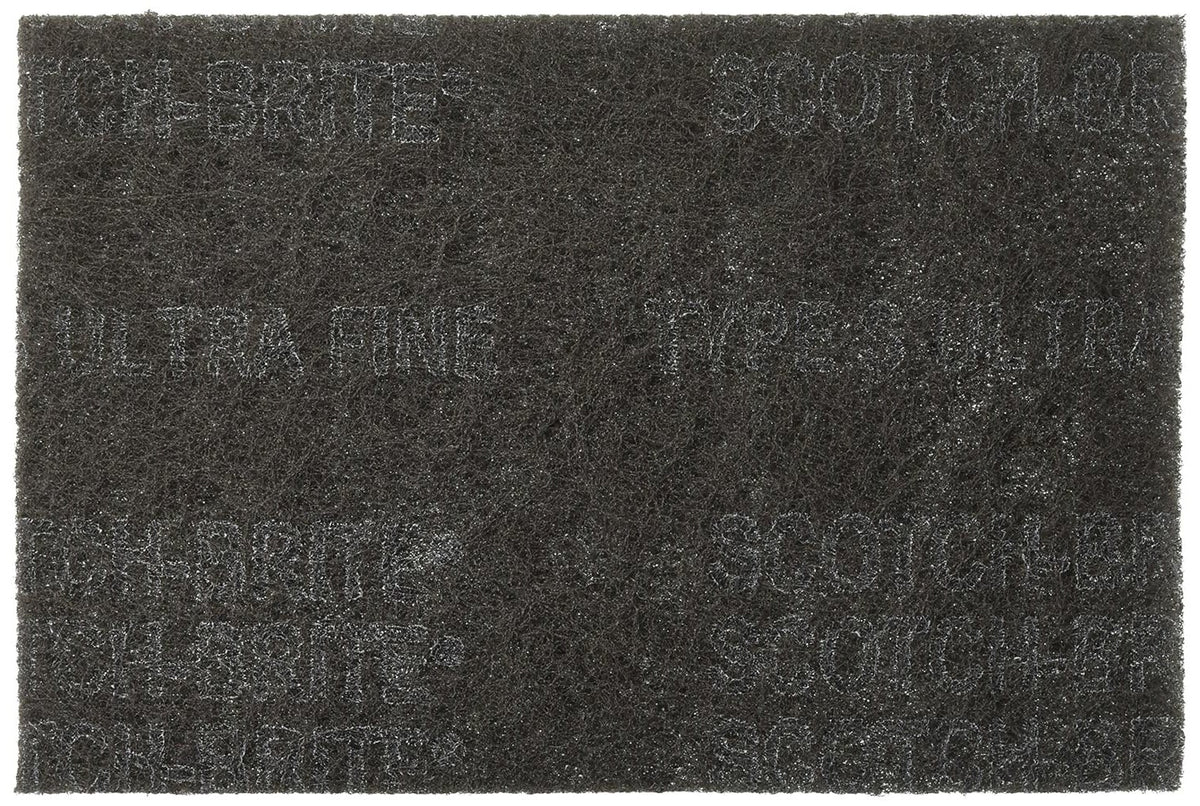 3M Scotch-Brite Pad Grey Super Fine Grit Abrasive Pad for woodworking surfaces