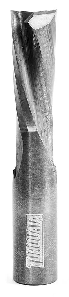 Torquata 12.7mm Spiral Downcut Router Bit with Solid Carbide, designed for enhanced accuracy and durability