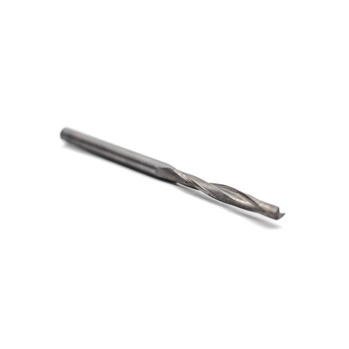 Torquata 3.2mm CNC router bit for plastics and non-ferrous materials with up-cut twin flute design