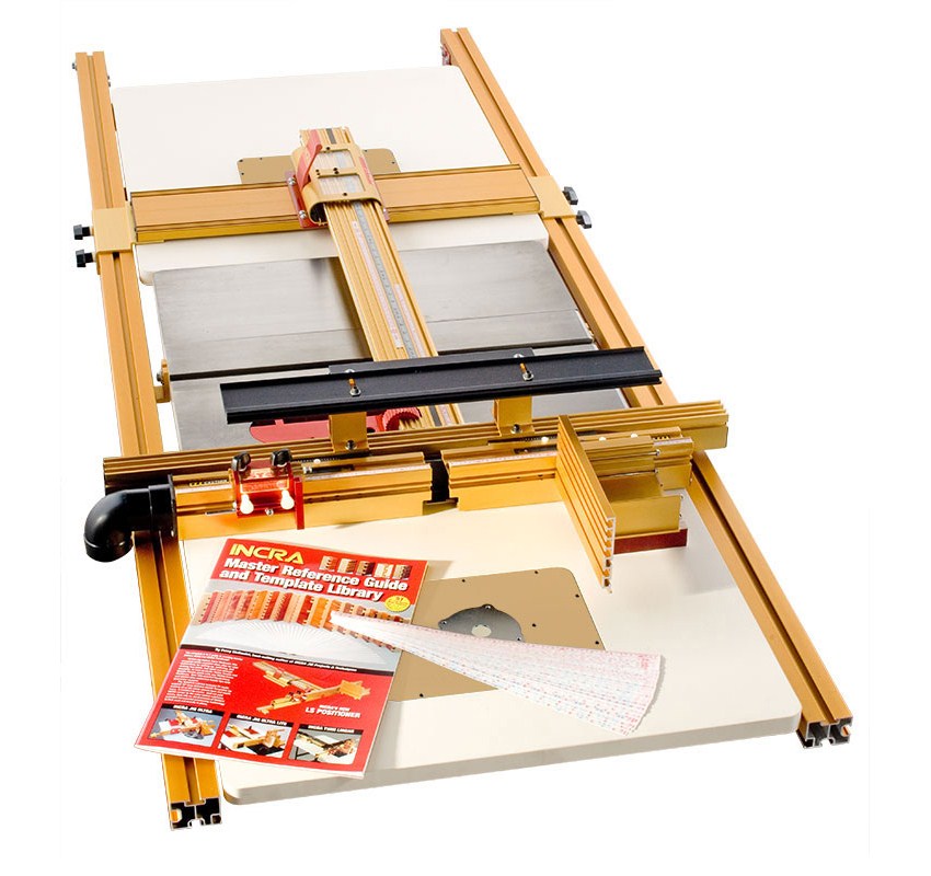 Incra TSLS Joinery System with Wonder Fence 1320mm 52in on table saw