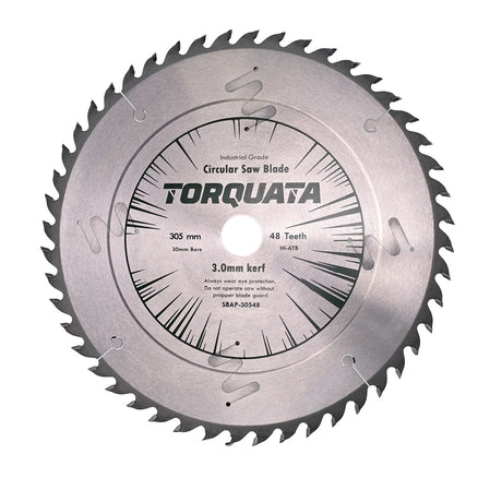 Torquata 305mm Circular Saw Blade for precise cuts in wood, laminates, and composites