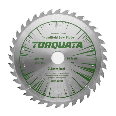 Torquata 230mm General Purpose Circular Saw Blade for Circular Power Saws in action